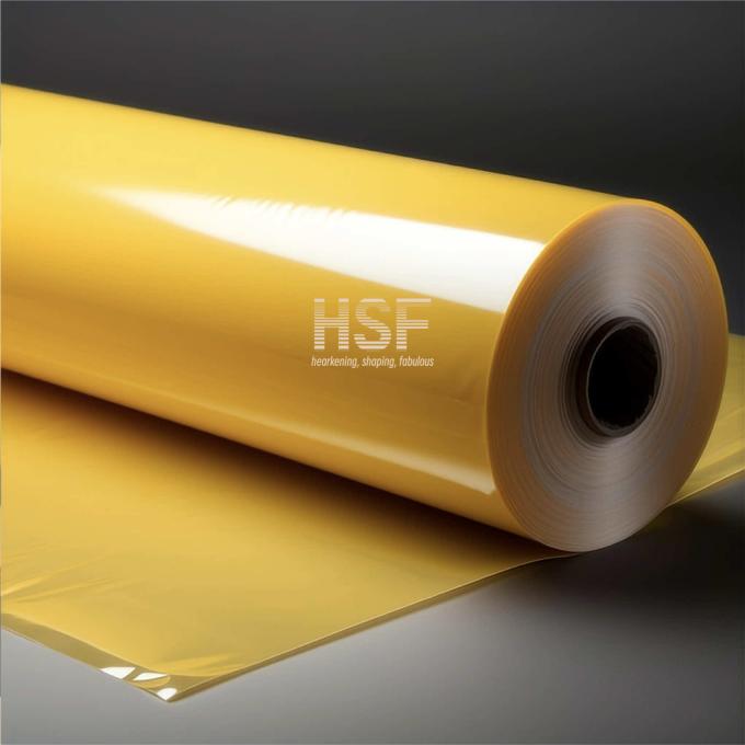 Close-up view of 50μm CPP film demonstrating clarity and surface characteristics